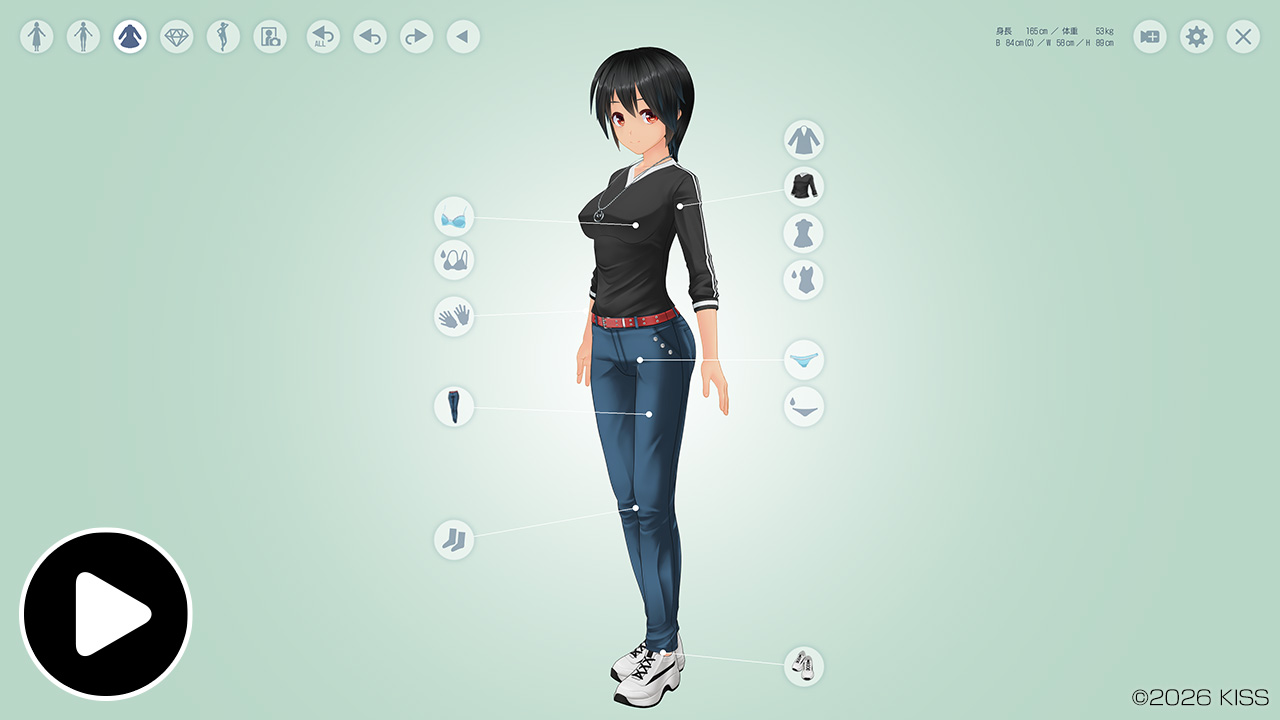 直接選択出来るUI