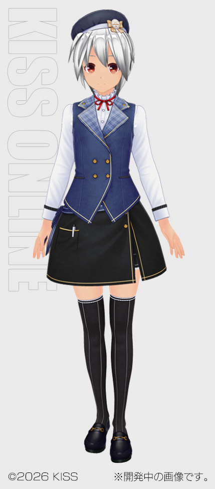 KISS ONLINEショップ特典『ロマンスカフェ試作1号』CRCハイポリコスチューム
