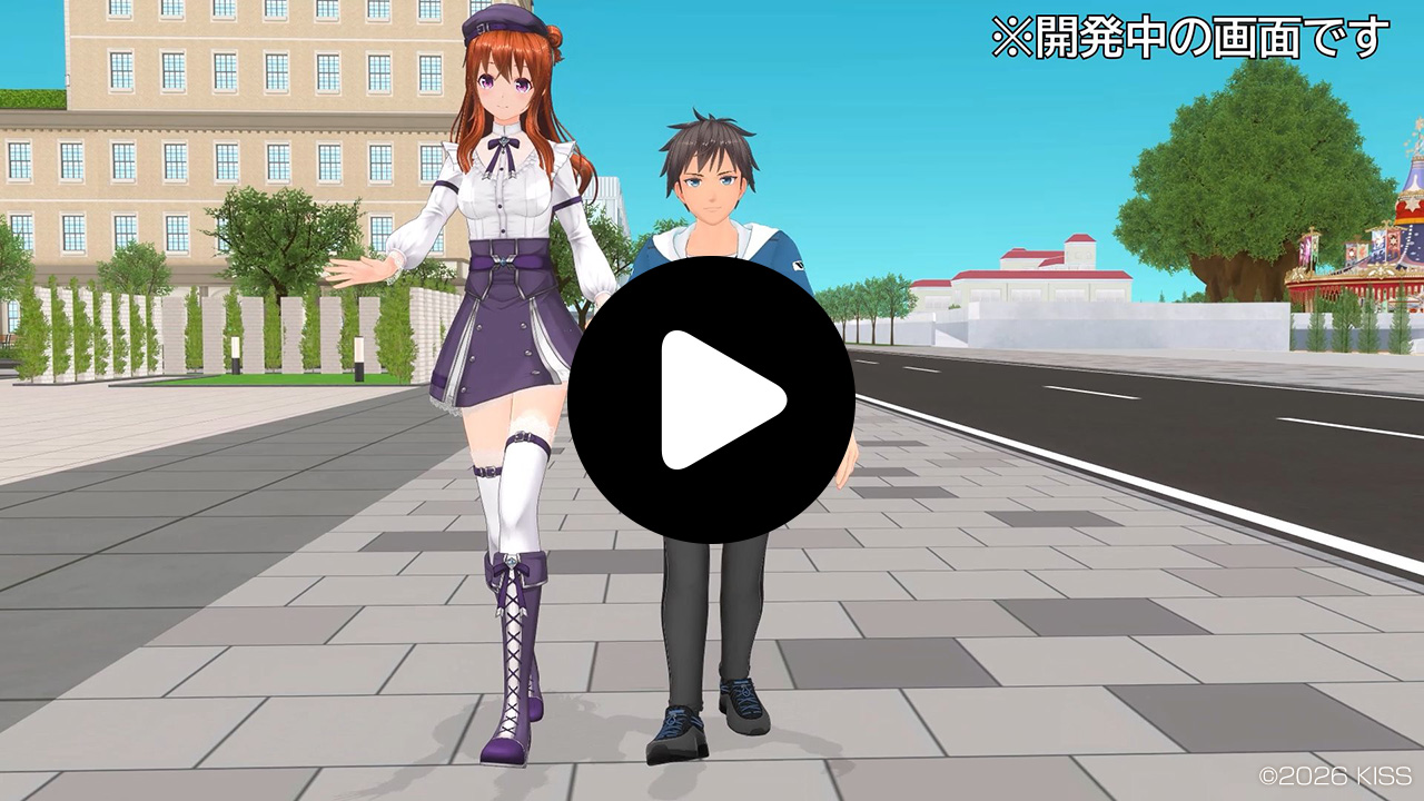 身長差手繋ぎ散策 男：小／女：大